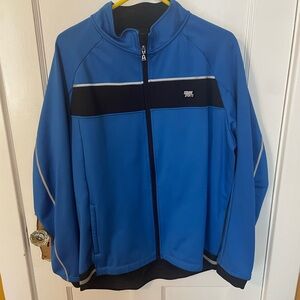 Souke sports men’s winter cycling jacket. Water and wind resistant. Size XXL.